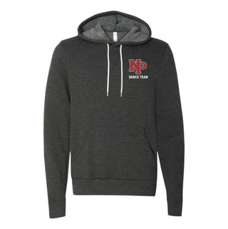 New Prague Dance Team Hooded Sweatshirt with Left Chest Embroidery