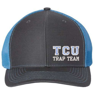 Tri-City United Trap Team Snapback Baseball Hat-logo offset