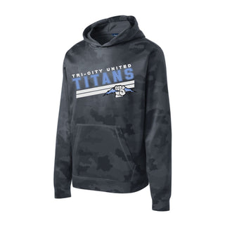 Tri-City United Camo Hex Poly Sweatshirt with Screened Design