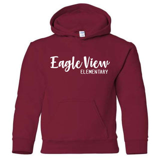Eagle View Hooded Sweatshirt-Glitter Design