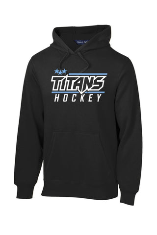 Titan Hockey Hooded Sweatshirt with Screened Design Front