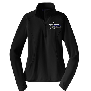 Northstar Chevelle Club Ladies 1/4 Zip Wicking Pullover with Embroidered Logo