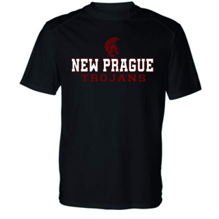 New Prague Trojans Poly Crew T-shirt