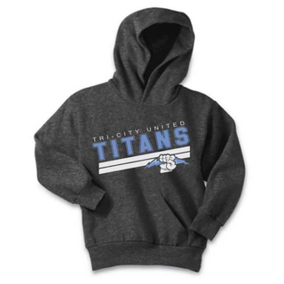 Tri-City United Youth Hooded Sweatshirt with Screened Design Front