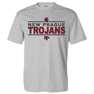 New Prague Trojans Poly Crew T-shirt