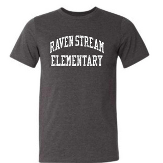 Raven Stream Short Sleeve T-shirt with Screened Design