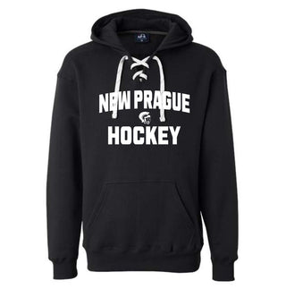 NPYH Lace Up Hooded Sweatshirt