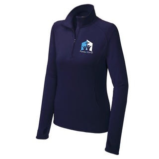 Family of Christ Ladies Stretch 1/4 Zip Pullover