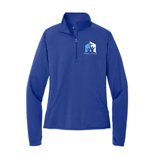 Family of Christ Ladies Stretch 1/4 Zip Pullover