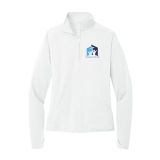 Family of Christ Ladies Stretch 1/4 Zip Pullover