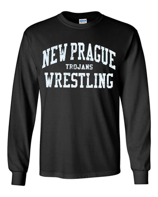 New Prague Gildan Wrestling Long Sleeve T-shirt