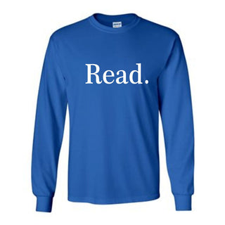 Read Long Sleeve T-Shirt-Adult Sizes
