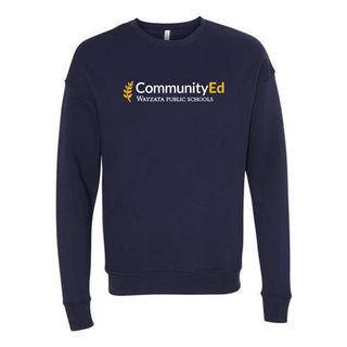 Wayzata Community Education Sponge Fleece Drop Shoulder Crewneck
