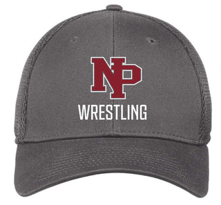 New Prague Wrestling Stretch Mesh Hat