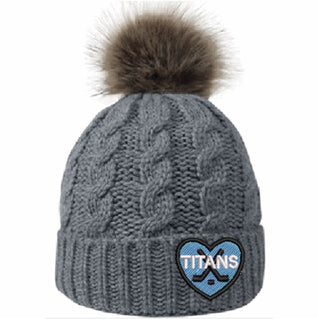 Titan Hockey Ladies Pom Hat