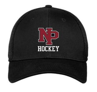 New Prague Youth Hockey Stretch Mesh Hat