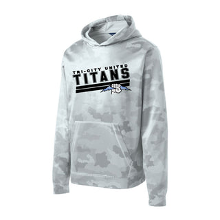 Tri-City United Camo Hex Poly Sweatshirt with Screened Design